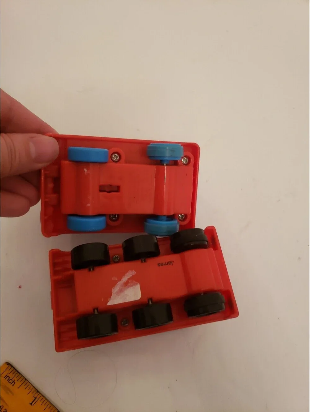 Thomas & Friends Tiny Trains x2 Pull Back & Go